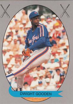 1989 Pacific Cards & Comics Crossed Bats (unlicensed) #4 Dwight Gooden Front
