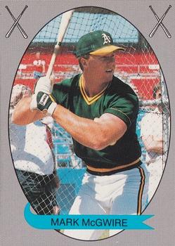 1989 Pacific Cards & Comics Crossed Bats (unlicensed) #15 Mark McGwire Front