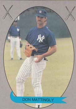 1989 Pacific Cards & Comics Crossed Bats (unlicensed) #17 Don Mattingly Front