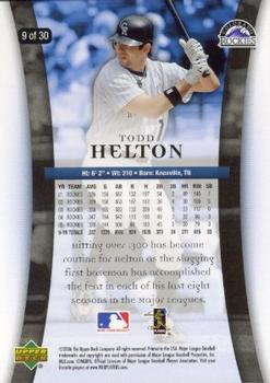 2006 Upper Deck Frito Lays #9 Todd Helton Back