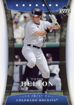 2006 Upper Deck Frito Lays #9 Todd Helton Front
