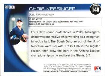 2010 Topps Pro Debut #146 Chris Kessinger Back