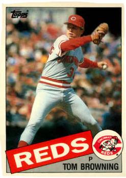 1985 Topps Traded #11T Tom Browning Front