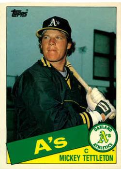 1985 Topps Traded #120T Mickey Tettleton Front
