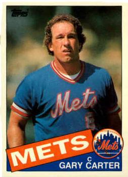 1985 Topps Traded #17T Gary Carter Front
