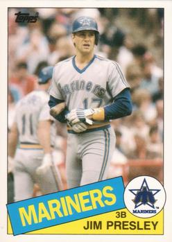 1985 Topps Traded #92T Jim Presley Front