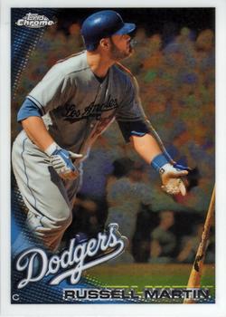 2010 Topps Chrome #100 Russell Martin Front