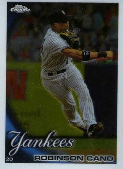 2010 Topps Chrome #114 Robinson Cano Front