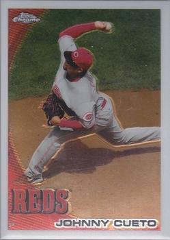 2010 Topps Chrome #5 Johnny Cueto Front