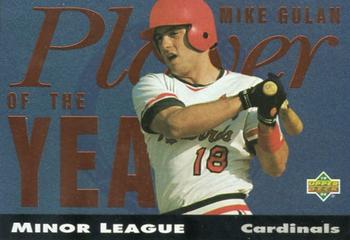 1994 Upper Deck Minor League - Player of the Year #PY7 Mike Gulan Front