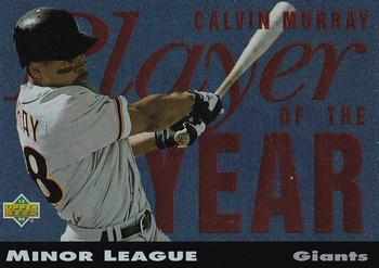 1994 Upper Deck Minor League - Player of the Year #PY11 Calvin Murray Front