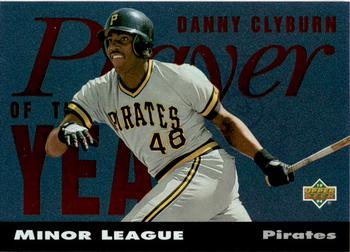 1994 Upper Deck Minor League - Player of the Year #PY19 Danny Clyburn Front