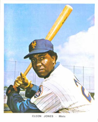 1972 New York Mets Color Picture Pack A #NNO Cleon Jones Front