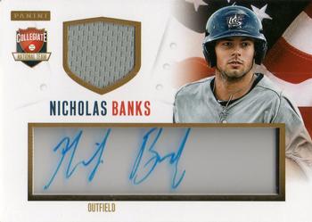 2014 Panini USA Baseball - Collegiate National Team Jerseys Signatures #13 Nicholas Banks Front