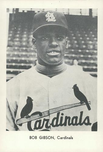 1966 Sports Service St. Louis Cardinals Set A #NNO Bob Gibson Front