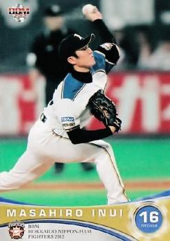 2012 BBM Hokkaido Nippon-Ham Fighters #F05 Masahiro Inui Front