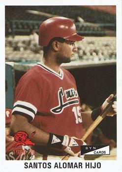 1989-90 BYN Puerto Rican Winter League #105 Sandy Alomar Jr. Front