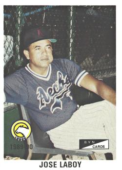 1989-90 BYN Puerto Rican Winter League #198 Jose Laboy Front