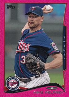 2014 Topps Mini - Pink #441 Mike Pelfrey Front