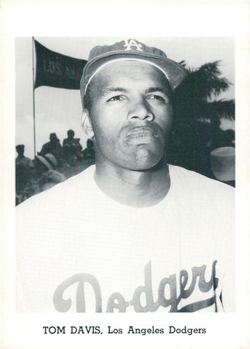 1964 Jay Publishing Los Angeles Dodgers Set B #NNO Tom Davis Front