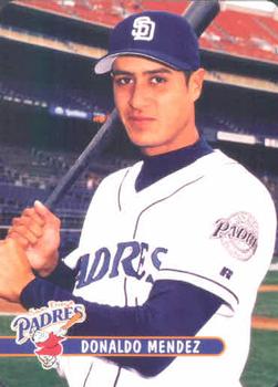 2001 Keebler San Diego Padres #25 Donaldo Mendez Front