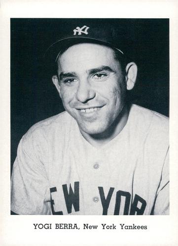 1963 Jay Publishing New York Yankees #NNO Yogi Berra Front