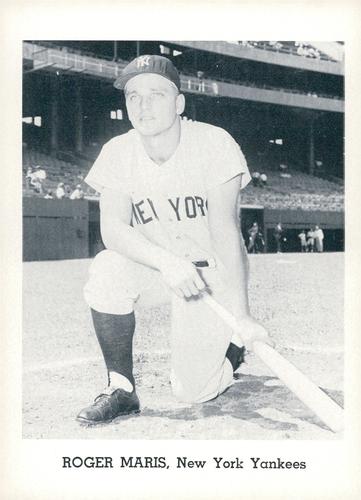 1963 Jay Publishing New York Yankees #NNO Roger Maris Front