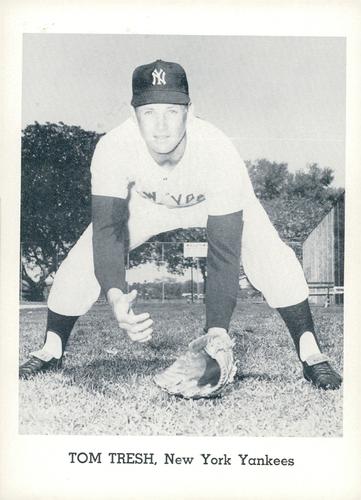1963 Jay Publishing New York Yankees #NNO Tom Tresh Front