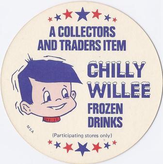 1977 Chilly Willee Discs #NNO Rod Carew Back