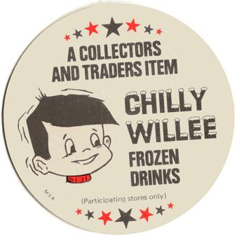 1977 Chilly Willee Discs #NNO Fred Lynn Back