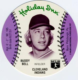 1977 Holiday Inn Discs #NNO Buddy Bell Front