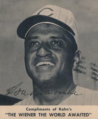 1960 Kahn's Wieners #NNO Don Newcombe Front