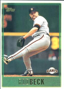 1997 Topps #429 Rod Beck Front