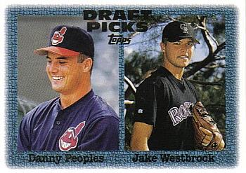 1997 Topps #478 Danny Peoples / Jake Westbrook Front