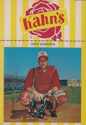 1966 Kahn's Wieners #NNO John Edwards Front
