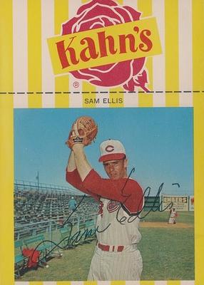 1966 Kahn's Wieners #NNO Sam Ellis Front