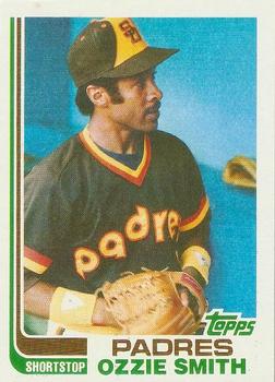1982 Topps - Blackless #95 Ozzie Smith Front