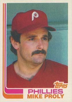 1982 Topps - Blackless #183 Mike Proly Front