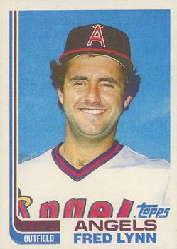 1982 Topps - Blackless #251 Fred Lynn Front