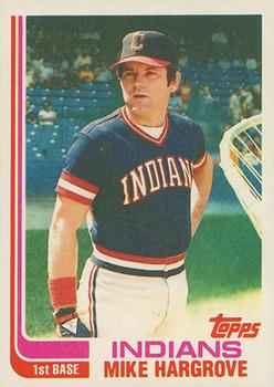 1982 Topps - Blackless #310 Mike Hargrove Front
