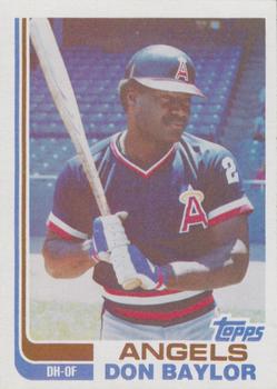 1982 Topps - Blackless #415 Don Baylor Front