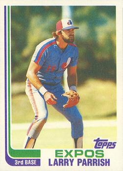 1982 Topps - Blackless #445 Larry Parrish Front