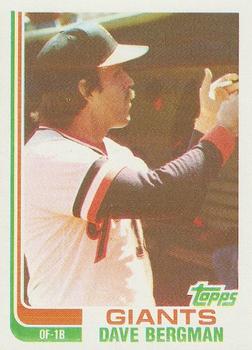 1982 Topps - Blackless #498 Dave Bergman Front