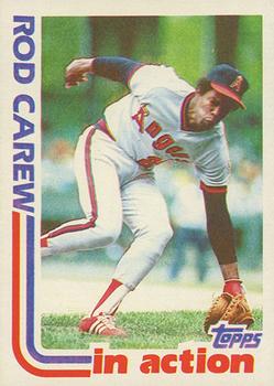 1982 Topps - Blackless #501 Rod Carew Front