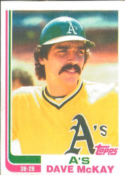 1982 Topps - Blackless #534 Dave McKay Front