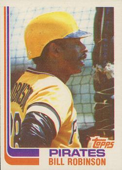 1982 Topps - Blackless #543 Bill Robinson Front