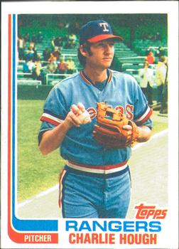 1982 Topps - Blackless #718 Charlie Hough Front