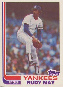 1982 Topps - Blackless #735 Rudy May Front