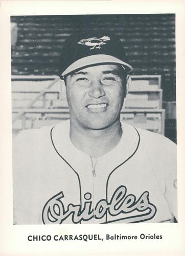 1959 Jay Publishing Baltimore Orioles Set A #NNO Chico Carrasquel Front