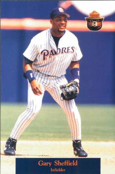 1992 San Diego Padres Smokey #NNO Gary Sheffield Front